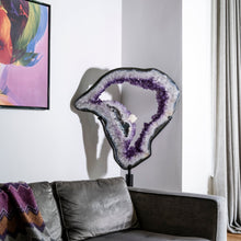 Load image into Gallery viewer, 'A' Grade Amethyst Ring With Agate