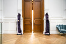 Load image into Gallery viewer, 'A' Grade Amethyst Geode Couple with calcite | Very Tall | Brazil