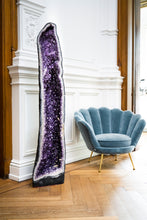 Load image into Gallery viewer, 'A' Grade Amethyst Geode Couple with calcite | Very Tall | Brazil