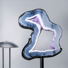 Load image into Gallery viewer, 'A' Grade Amethyst Slice With Agate