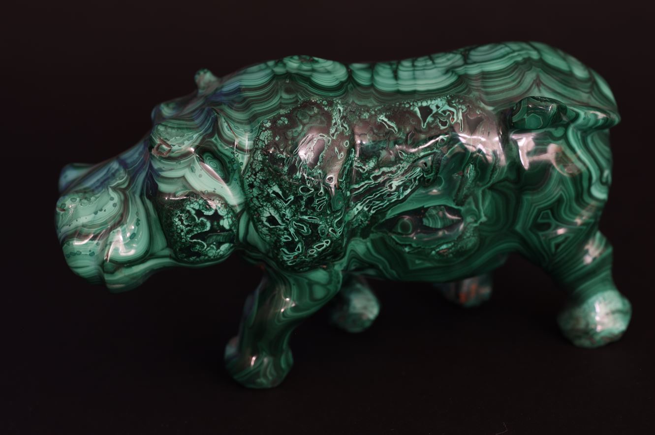 Malachite Hippopotamus