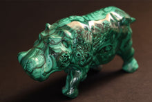 Load image into Gallery viewer, Malachite Hippopotamus
