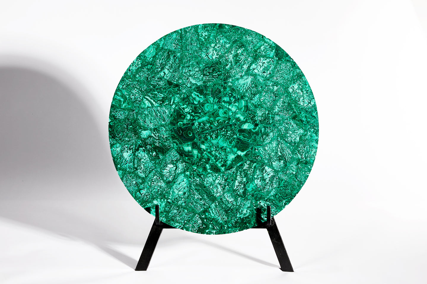 Malachite Round Table Top | Congo